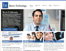 Tablet Screenshot of bourntech.com